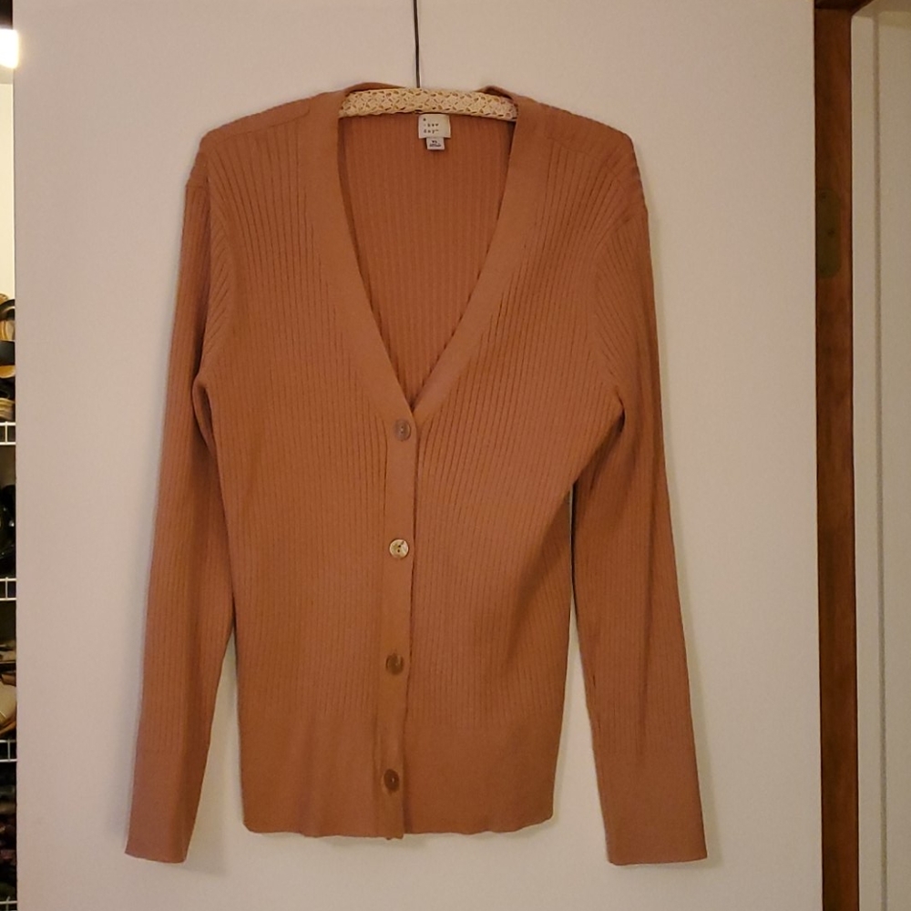 A New Day beautiful tan sweater